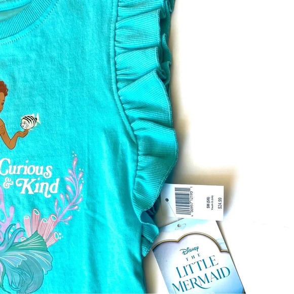 Disney Parks Little Mermaid Flutter Sleeve T-Shirt - Picture 4 of 7